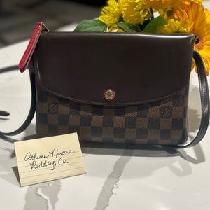 Louis Vuitton Twice Crossbody Damier Ebene